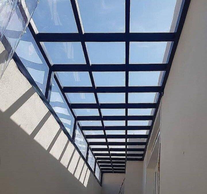 تركيب باب المنيوم