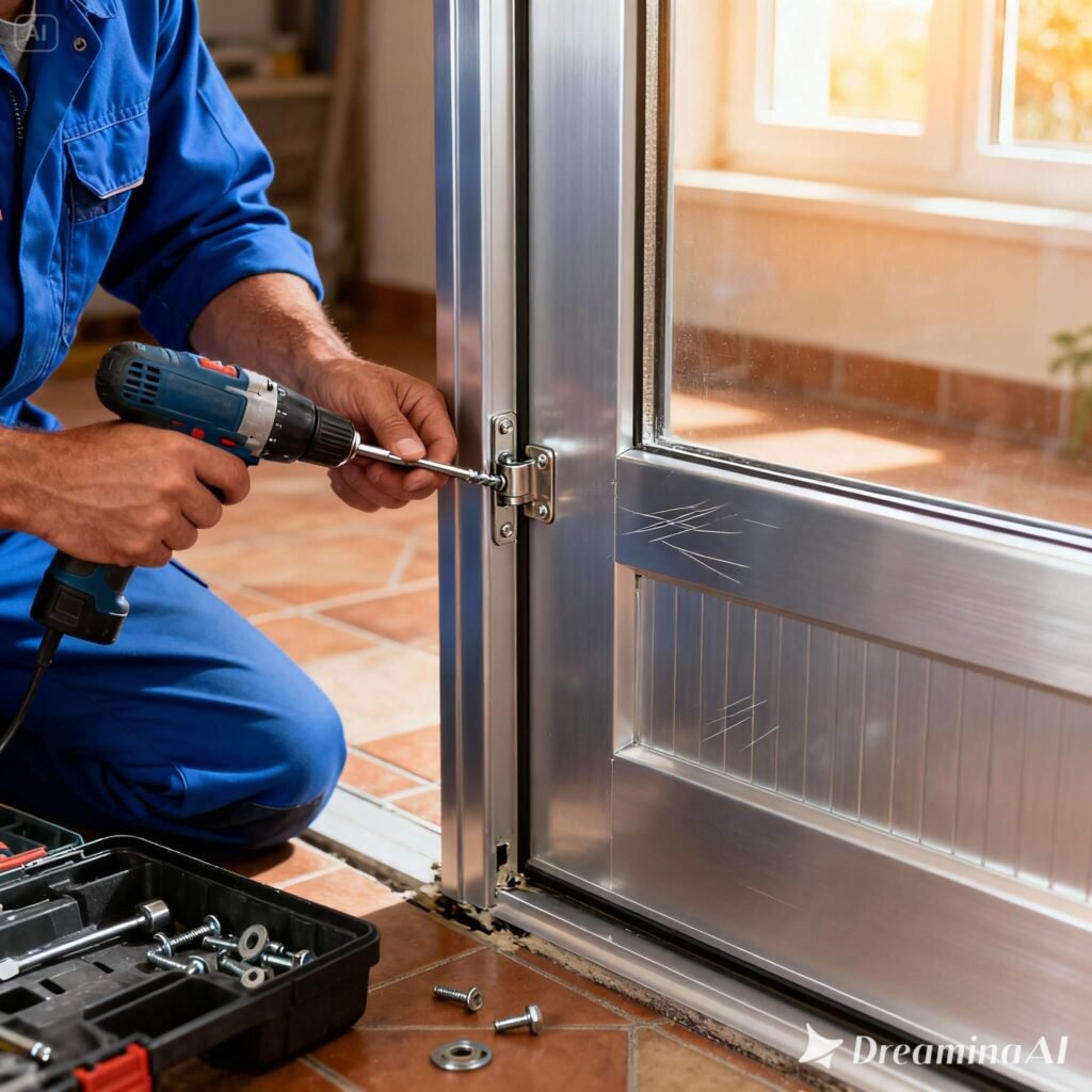 تصليح ابواب المنيوم - 0500992694